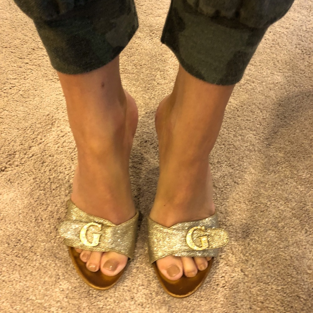 Guess Sparkly Heels!✨✨✨